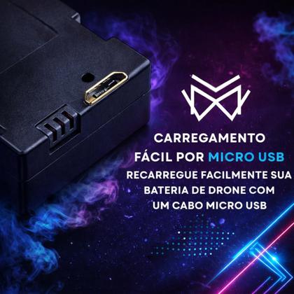 Imagem de Bateria Drone S182 Original 2000mAh 3.7V Recarregável USB Durável
