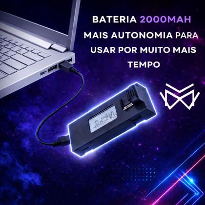 Imagem de Bateria Drone S182 Original 2000mAh 3.7V Recarregável USB Durável