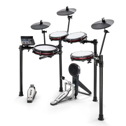 Imagem de Bateria Eletrônica Bluetooth Pele Mesh Head Alesis Nitro Max Kit