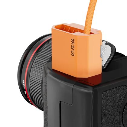 Imagem de Bateria Falsa (Dummy Battery) Sony A7R V IV A7S III Com Cabo Trançado Para ZGCINE DT-FZ100 NP-FZ100