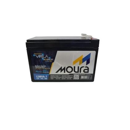 Imagem de Bateria Gel Selada 12v 7ah Moura Nobreak Cod. 12MVA7