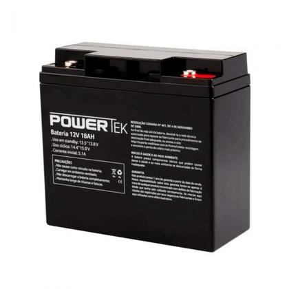 Imagem de Bateria Giga Powertek, 12v 18AH VRLA, Para Nobreak - EN017