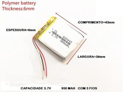 Imagem de Bateria Gps Multilaser 4.3 4,3 Polegadas