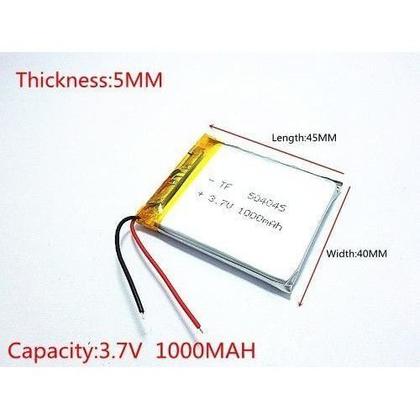 Imagem de Bateria Gps Powerpack Gps Td5038 5mm X 40mm X 45mm 1000mah