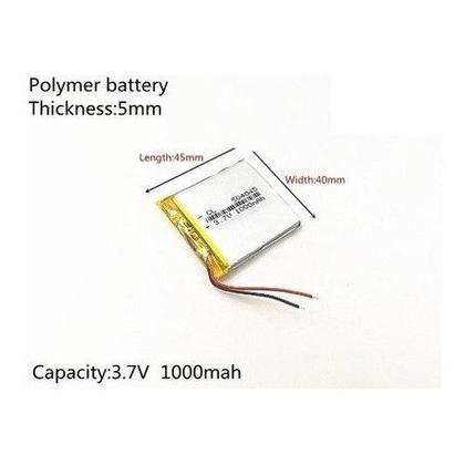 Imagem de Bateria Gps Powerpack Gps Td5038 5mm X 40mm X 45mm 1000mah