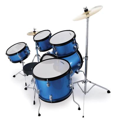 Imagem de Bateria Juvenil Turbo Junior Azul - Completa Azul