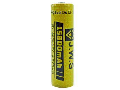 Imagem de Bateria JWS 18650 Recarregável 15800mAh 3.7V Proteção 4.2V 2.7V