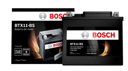 Imagem de Bateria Kawasaki Er6 Bosch 12v 11ah Btx11-bs (ytx12-bs)