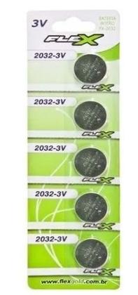 Imagem de Bateria Lithium 3v Cr2032 Flex - Cartela 5 Unid - Fx-2032