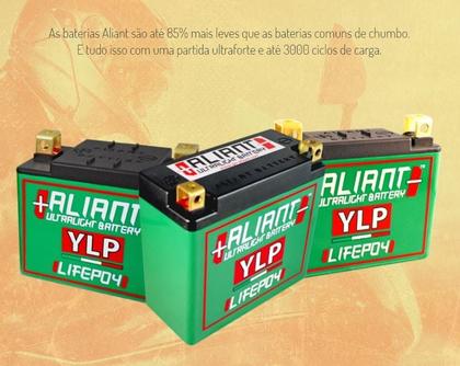 Imagem de Bateria Litio Lithium Aliant Ylp07 Moto Competição Pista