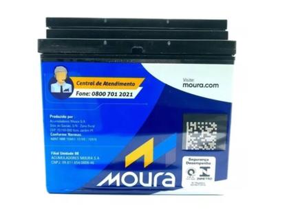 Bateria Moto 5ah Amperes 12V Fan Titan Bros YBR Biz 125 150 160 Moura Envio Já Imagem de Bateria Moto 5ah Amperes 12V Fan Titan Bros YBR Biz 125 150 160 Moura Envio Já