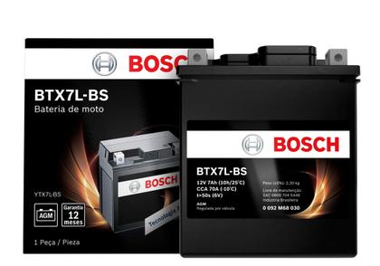 Imagem de Bateria Moto Dafra Riva 150 Bosch 7ah (ytx7l-bs)