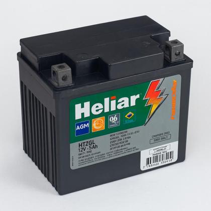 Imagem de Bateria Moto Heliar HTZ6 12V 5Ah Selada