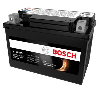 Imagem de Bateria Moto Kawasaki Ninja Zx-9r 900 12v 8ah Bosch Btx8-bs