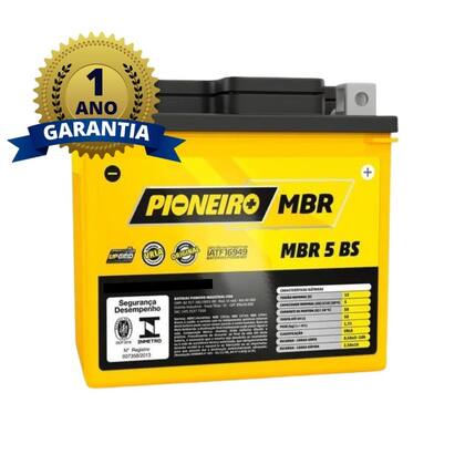 Imagem de Bateria Moto MBR5-BS 5Ah NXR 160 BROS 2015