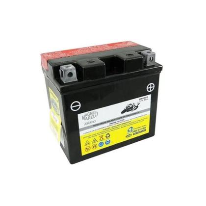 Bateria Moto MM6SBS CG 125 XRE300 Magneti Marelli 5Ah Selada Imagem de Bateria Moto MM6SBS CG 125 XRE300 Magneti Marelli 5Ah Selada