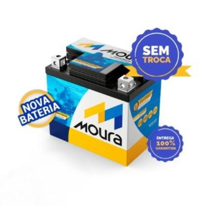 Bateria Moto Moura 6 Amperes 12V MA6D Yamaha Fazer 250 Cb300 Envio Já Imagem de Bateria Moto Moura 6 Amperes 12V MA6D Yamaha Fazer 250 Cb300 Envio Já