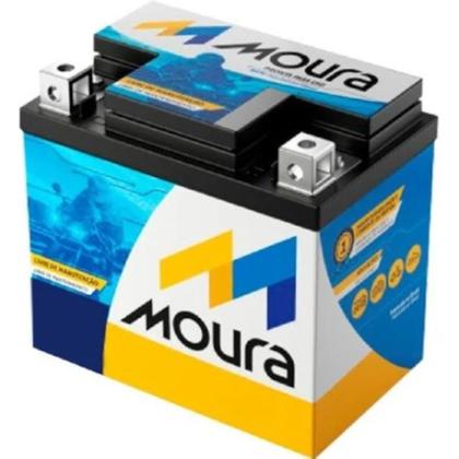 Bateria Moto Moura 6 Amperes 12V MA6D Yamaha Fazer 250 Cb300 Envio Já Imagem de Bateria Moto Moura 6 Amperes 12V MA6D Yamaha Fazer 250 Cb300 Envio Já