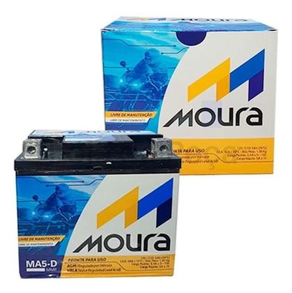 Imagem de Bateria Moto Moura Titan fam start biz pop bros xre crf pcx