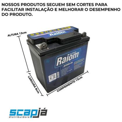 Imagem de Bateria Moto Suzuki Gs 175 S Até 1999 9ah 12v