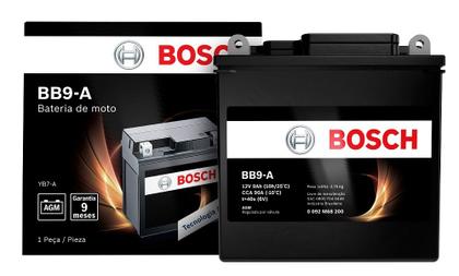 Imagem de Bateria Moto TRAXX JOTO 125 Bosch 9ah bb9-a (yb7-a)