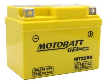 Imagem de Bateria Motobatt Cg Titan 150 Ks Biz 125 4,2ah 12v (mtz5br)