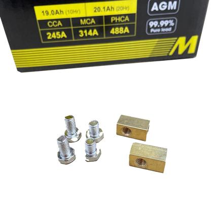 Imagem de Bateria Motobatt Mbtx16u 19ah Tiger 800 Varadero Xl 1000