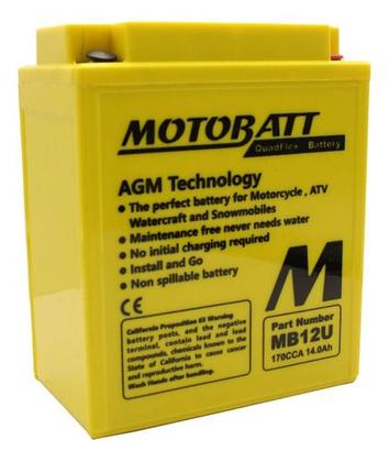 Imagem de Bateria Motobatt Moto Kawasaki Z550 (mb12u)