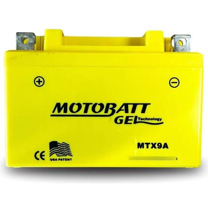 Imagem de Bateria Motobatt Mtx9a 9ah Cb 500 600 Shadow 650 Cbr 900 Rr
