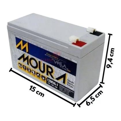 Imagem de Bateria Moura 12MVA / 7AH ORIGINAL (Alarme, Cerca Elétrica, No-Breaks)