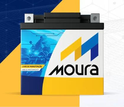 Bateria Moura 12v 5ah Honda Cg 150 Titan, Biz, Fan, Bross e Outras - MOURA-BRASIL Imagem de Bateria Moura 12v 5ah Honda Cg 150 Titan, Biz, Fan, Bross e Outras