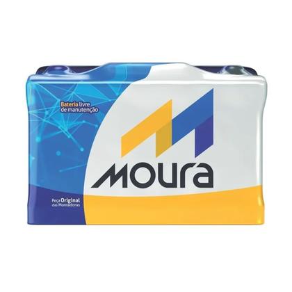 Imagem de Bateria Moura 60 Amperes 12 Volts Polo Positivo Lado Esquerdo 24 Meses de Garantia Livre de Manutenção