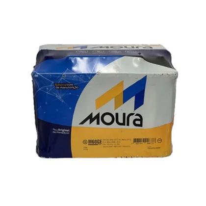 Imagem de Bateria Moura 60 Amperes 12 Volts Polo Positivo Lado Esquerdo 24 Meses de Garantia Livre de Manutenção