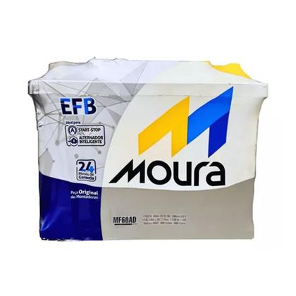 Imagem de Bateria Moura 60Ah MF60AD EFB Start Stop com 24 meses de Garantia