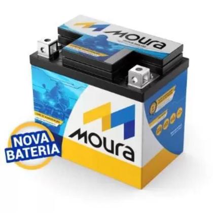 Bateria moura gel mmva5-d moto titan 150/125 fan biz cg bros Imagem de Bateria moura gel mmva5-d moto titan 150/125 fan biz cg bros
