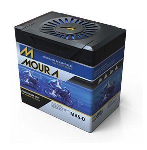 Bateria moura gel mmva5-d moto titan 150/125 fan biz cg bros Imagem de Bateria moura gel mmva5-d moto titan 150/125 fan biz cg bros