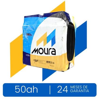Bateria Moura M50jd Honda Wr-v / New Civic 07/11 E Fit 15/16 Imagem de Bateria Moura M50jd Honda Wr-v / New Civic 07/11 E Fit 15/16