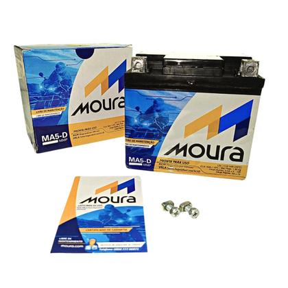 Bateria moura ma5d titan ,biz,bros,fazer 125/150 Imagem de Bateria moura ma5d titan ,biz,bros,fazer 125/150
