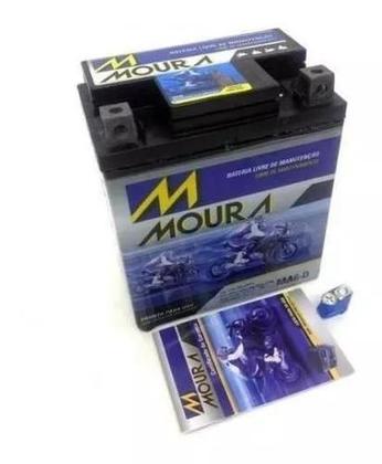 Bateria moura mmva6-d moto cg150 fan cb300 falcon original Imagem de Bateria moura mmva6-d moto cg150 fan cb300 falcon original
