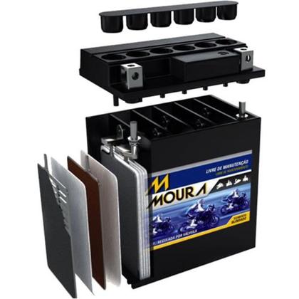 Bateria Moura Moto 18Ah MA18D Imagem de Bateria Moura Moto 18Ah MA18D
