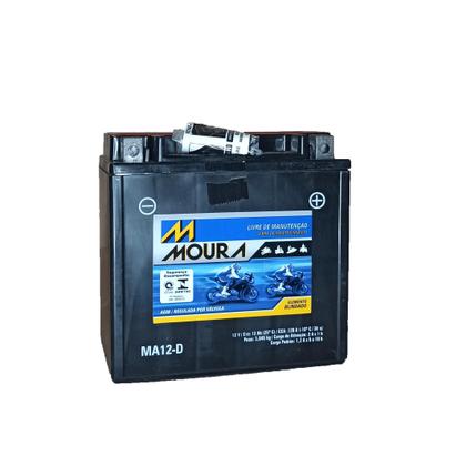 Bateria Moura Moto MA12D 12 Ah Imagem de Bateria Moura Moto MA12D 12 Ah