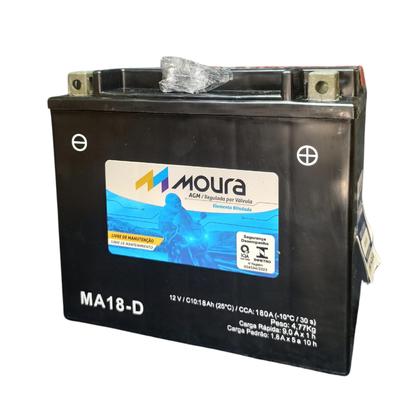 Imagem de Bateria Moura Moto  MA18D  18 Ah