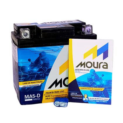 Imagem de Bateria Moura Moto  MA5D  5 Ah