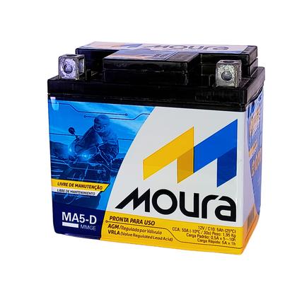 Imagem de Bateria Moura Moto  MA5D  5 Ah