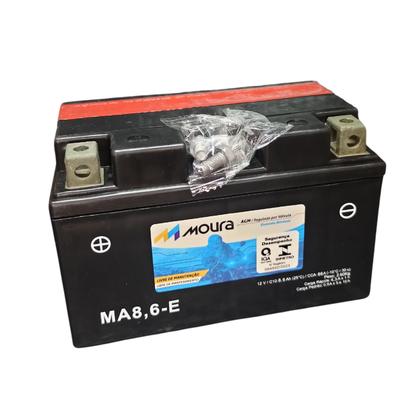 Bateria Moura Moto MA8,6E 8,6 Ah Imagem de Bateria Moura Moto MA8,6E 8,6 Ah