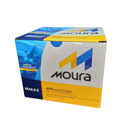 Bateria Moura Moto MA8,6E 8,6 Ah Imagem de Bateria Moura Moto MA8,6E 8,6 Ah