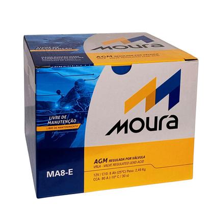 Imagem de Bateria Moura Moto  MA8E  8 Ah