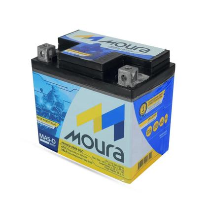 Bateria Moura Para Moto 12v 5ah CCA50A Lado Direito Positivo Imagem de Bateria Moura Para Moto 12v 5ah CCA50A Lado Direito Positivo