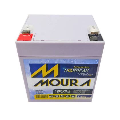 Imagem de Bateria  Moura  Para Nobreak 12v 5a  Original  1 Ano de Garantia