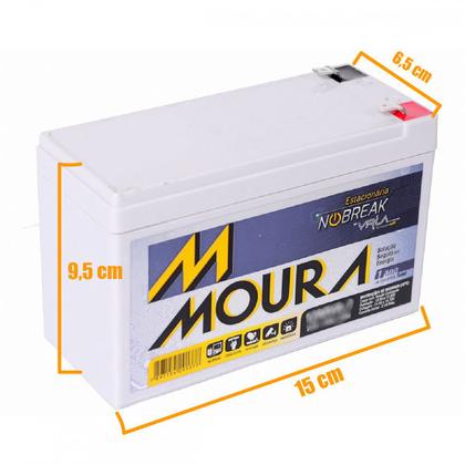 Bateria Moura Selada Vrla 12V 9Ah Estacionaria 12Mva-9 Imagem de Bateria Moura Selada Vrla 12V 9Ah Estacionaria 12Mva-9